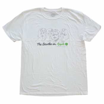 Merch The Beatles: Tričko On Apple  L
