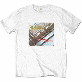 Merch The Beatles: Tričko Please Please Me Gold  S