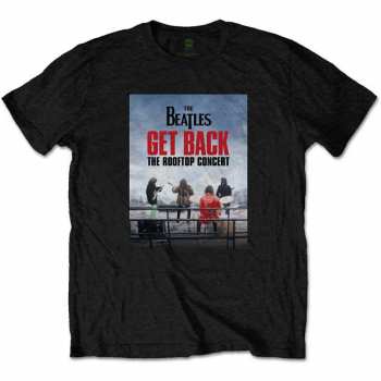 Merch The Beatles: Tričko Rooftop Concert   S