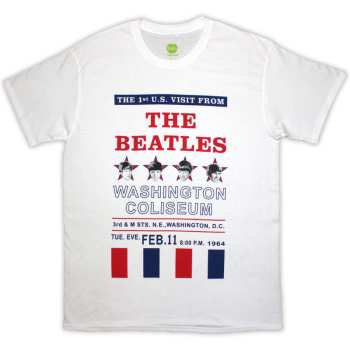 Merch The Beatles: T-shirt Washington '64 Stars & Stripes