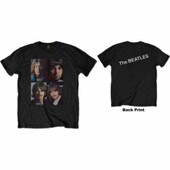 Merch The Beatles: Tričko White Album Faces  S