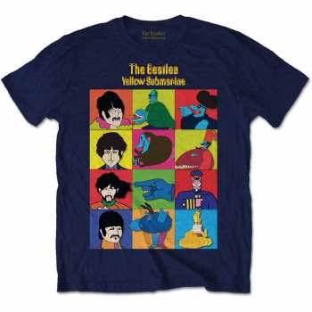 Merch The Beatles: T-shirt Yellow Submarine Characters 