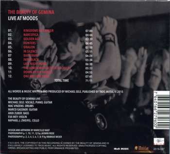 CD The Beauty Of Gemina: Live At Moods (A Dark Acoustic Night)