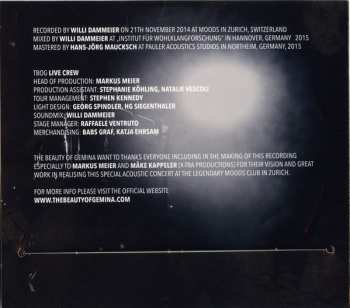 CD The Beauty Of Gemina: Live At Moods (A Dark Acoustic Night)