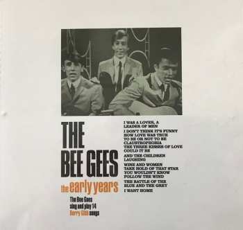 CD Bee Gees: The Early Years (The Bee Gees Sing And Play 14 Barry Gibb Songs)