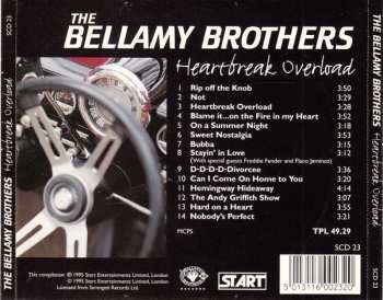 CD Bellamy Brothers: Heartbreak Overload