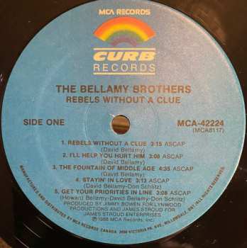 LP Bellamy Brothers: Rebels Without A Clue