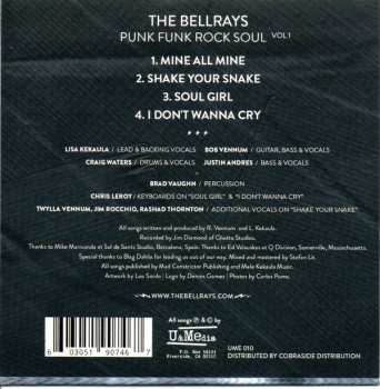 CD The Bellrays: Punk Funk Rock Soul Vol. 1