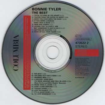 CD Bonnie Tyler: The Best