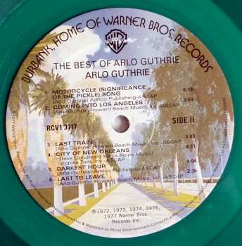 LP Arlo Guthrie: The Best Of Arlo Guthrie LTD | CLR