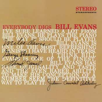 LP The Bill Evans Trio: Everybody Digs Bill Evans LTD | CLR