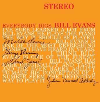 LP The Bill Evans Trio: Everybody Digs Bill Evans