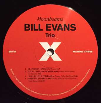 LP The Bill Evans Trio: Moon Beams LTD
