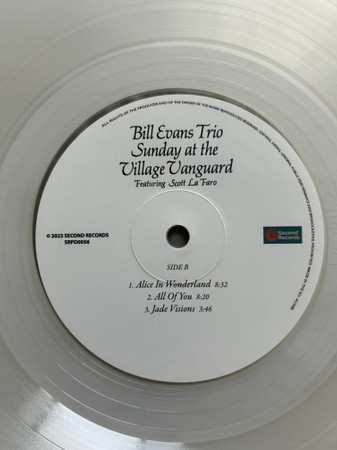 LP The Bill Evans Trio: Sunday At The Village Vanguard CLR