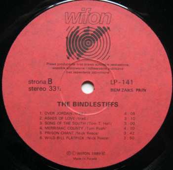 LP The Bindlestiffs: The Bindlestiffs