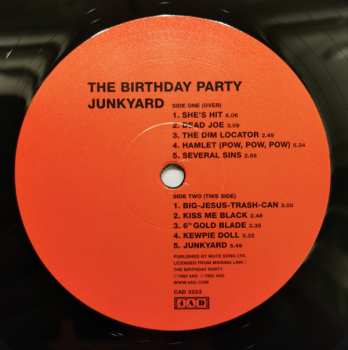 LP/CD/SP The Birthday Party: Junkyard