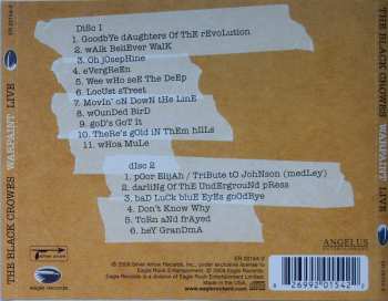 2CD The Black Crowes: Warpaint Live