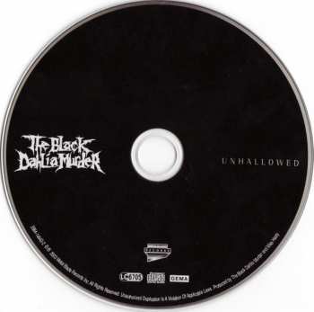 CD The Black Dahlia Murder: Unhallowed