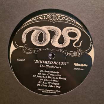 LP The Black Furs: Doomed Blues LTD