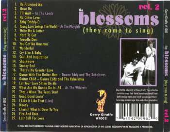 CD The Blossoms: They Came To Sing Vol. 2