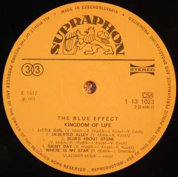 LP The Blue Effect: Kingdom Of Life