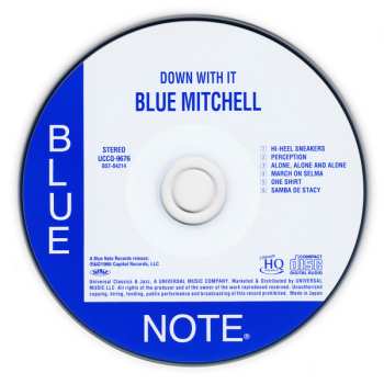 CD The Blue Mitchell Quintet: Down With It! LTD
