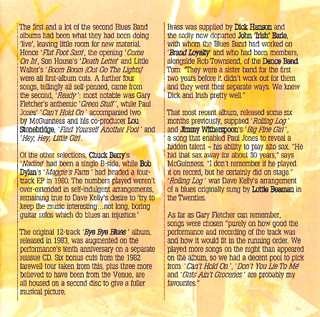 2CD The Blues Band: The Blues Band Live - Bye Bye Blues