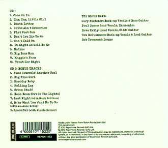 2CD The Blues Band: The Blues Band Live - Bye Bye Blues