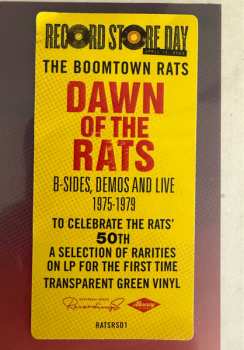 LP The Boomtown Rats: The Boomtown Rats in 'Dawn Of The Rats' (Demos, B-Sides And Live 1975-1979) CLR
