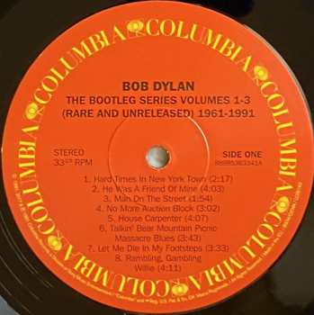 5LP/Doos Bob Dylan: The Bootleg Series Volumes 1 - 3 [Rare & Unreleased] 1961-1991