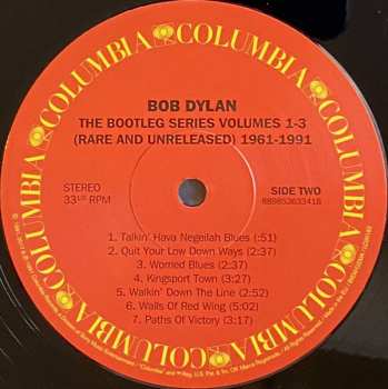 5LP/Doos Bob Dylan: The Bootleg Series Volumes 1 - 3 [Rare & Unreleased] 1961-1991