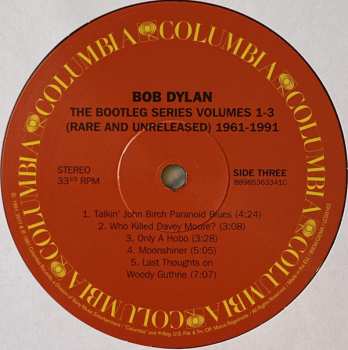 5LP/Doos Bob Dylan: The Bootleg Series Volumes 1 - 3 [Rare & Unreleased] 1961-1991