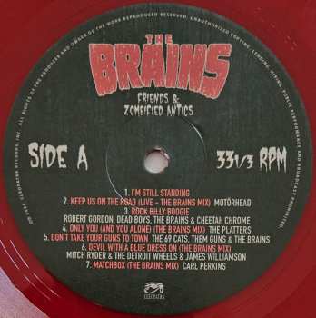 LP The Brains: Friends & Zombified Antics LTD