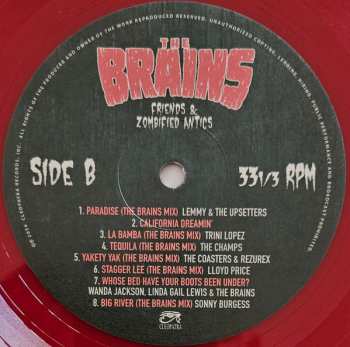 LP The Brains: Friends & Zombified Antics LTD