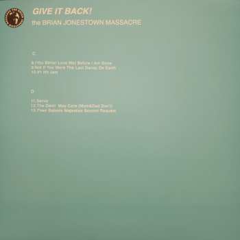 2LP The Brian Jonestown Massacre: Give It Back!