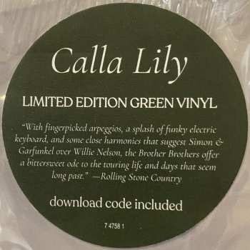 LP The Brother Brothers: Calla Lily LTD | CLR