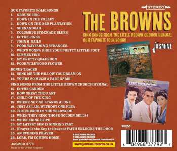 CD The Browns: Two Complete Albums Plus Bonus 45