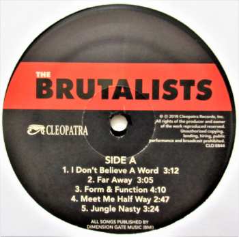 LP The Brutalists: The Brutalists LTD