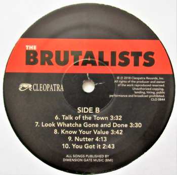 LP The Brutalists: The Brutalists LTD
