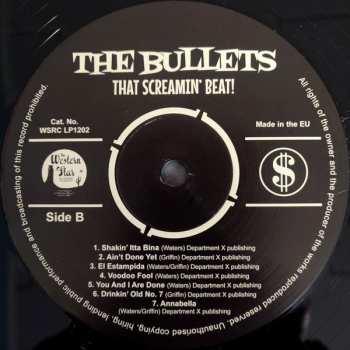 LP The Bullets: That Screamin' Beat!
