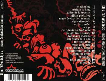 CD The Butcher: Mass Destruction Manual