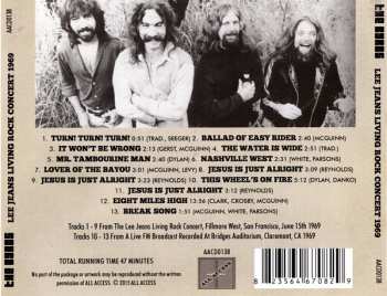 CD The Byrds: Lee Jeans Living Rock Concert 1969
