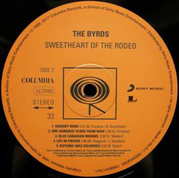 LP The Byrds: Sweetheart Of The Rodeo