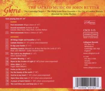 CD City Of London Sinfonia: Gloria: The Sacred Music Of John Rutter