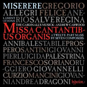 Album The Cardinall's Musick: Allegri's Miserere And The Music Of Rome