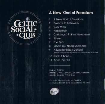 CD The Celtic Social Club: A New Kind Of Freedom
