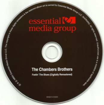 CD The Chambers Brothers: Feelin' The Blues