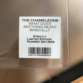 LP The Chameleons: What Does Anything Mean? Basically LTD | NUM | PIC