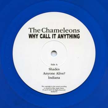2LP The Chameleons: Why Call It Anything