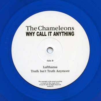 2LP The Chameleons: Why Call It Anything